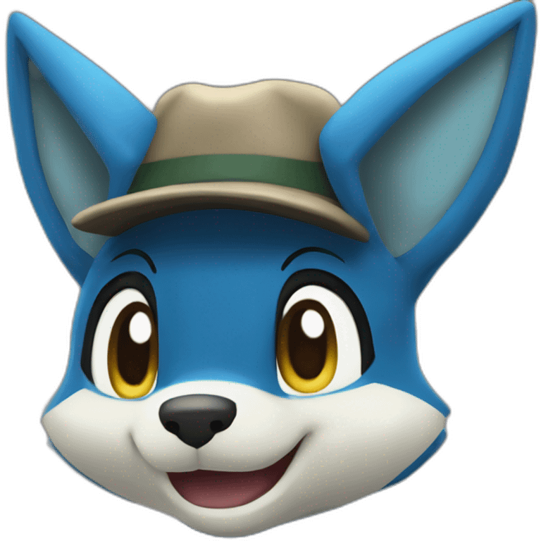 Lucario Pokemon emoji