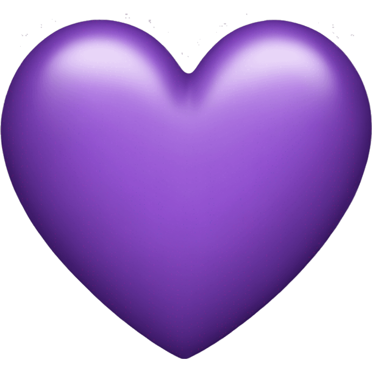 violet purple heart emoji