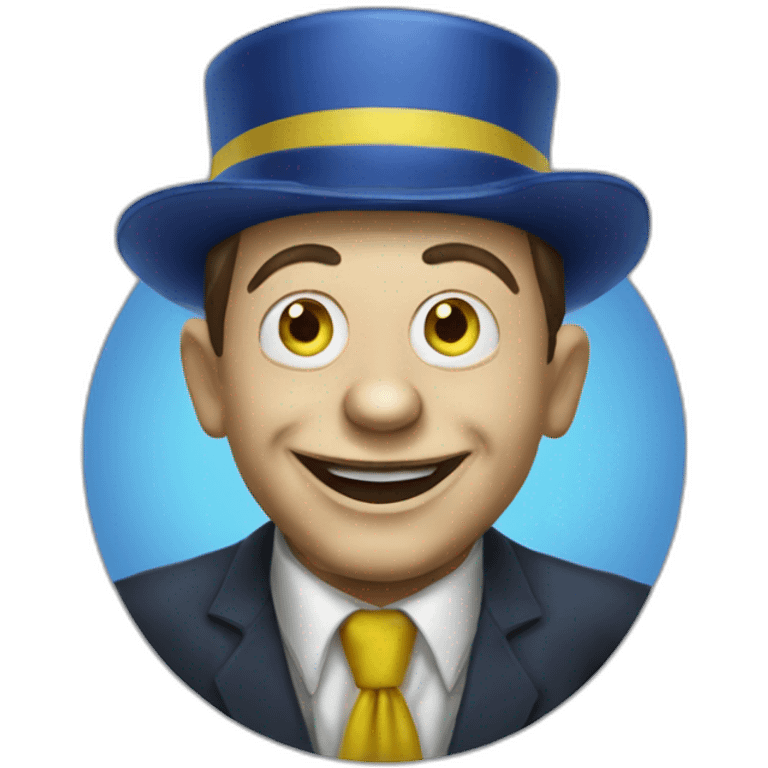 Jewish Volodymyr Zelenskyy war clown emoji