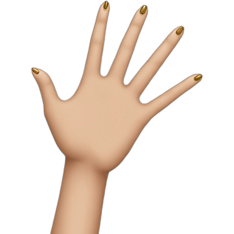 hand-with-long-nails-painted emoji