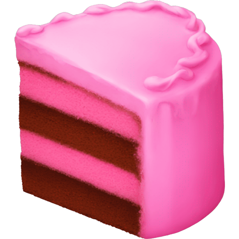 pink cake  emoji