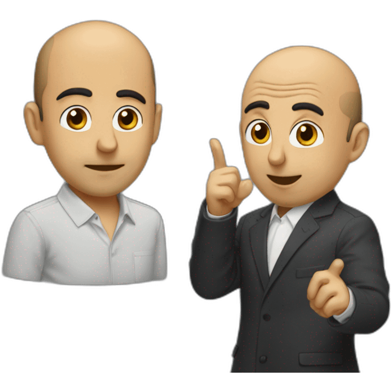 Zemmour qui discute avec GMK emoji