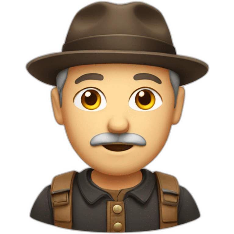 German typical man emoji