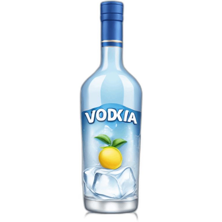 vodka on ice emoji