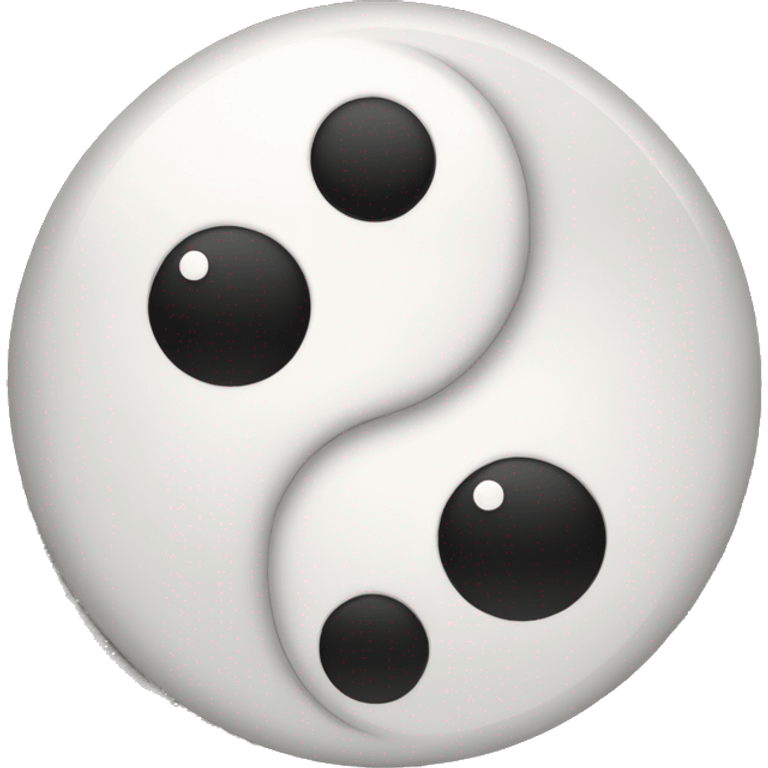 ying yang  emoji