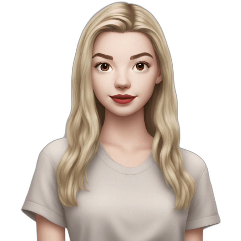 Anya Taylor joy emoji