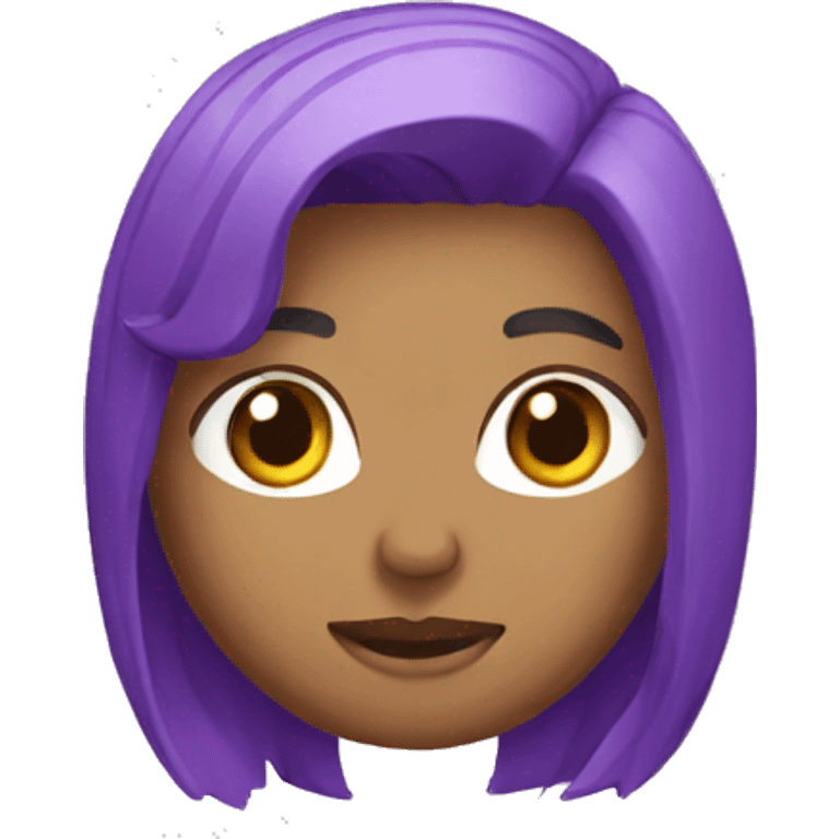 Lazo morado emoji