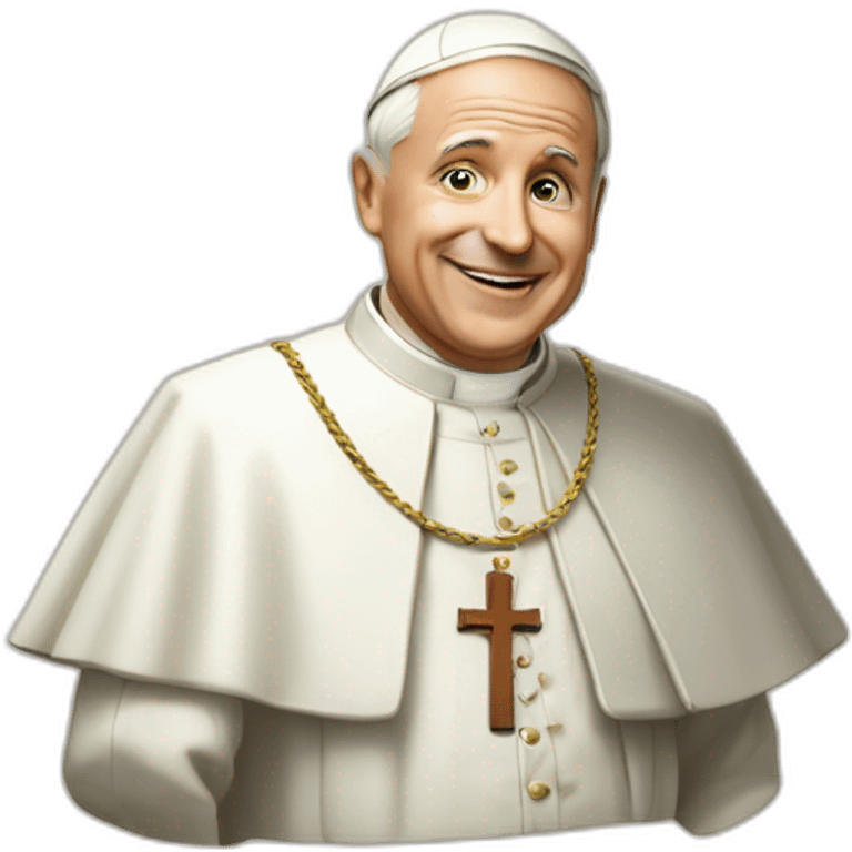 Le pape emoji