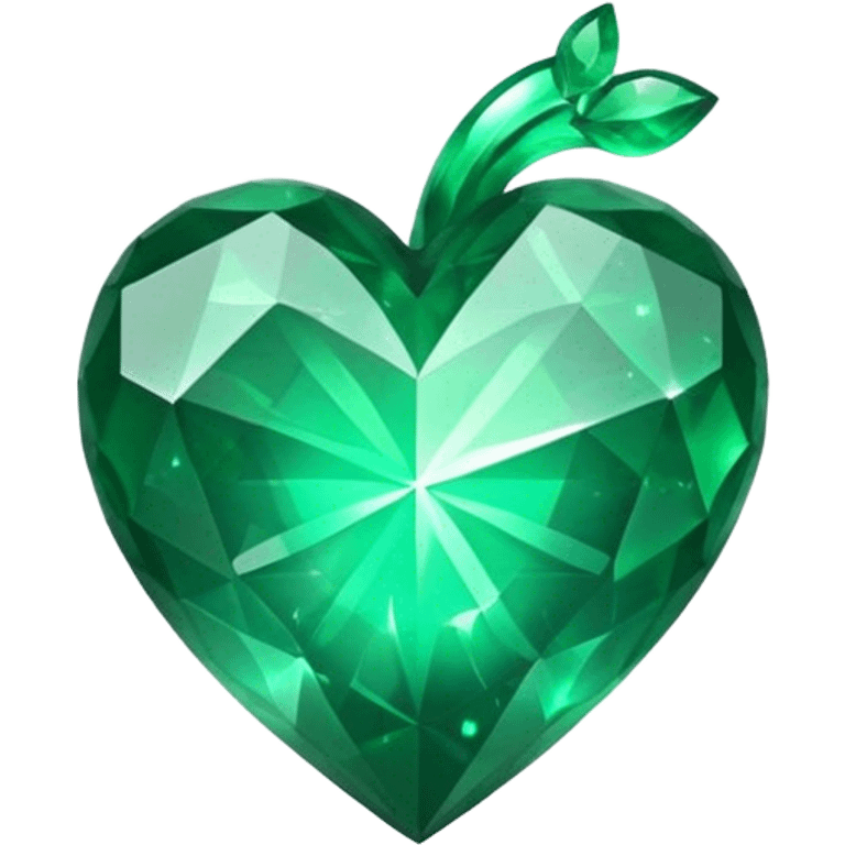  emerald galaxy heart emoji