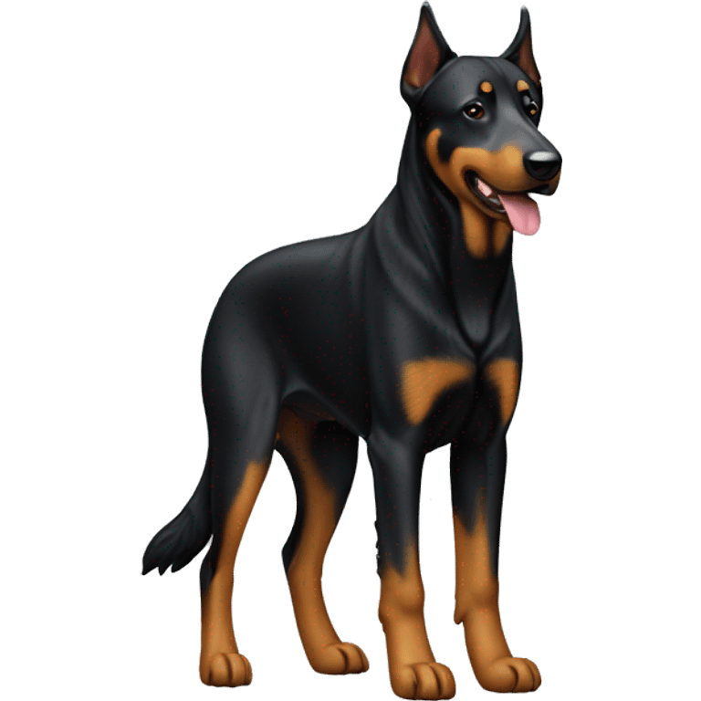 Beauceron dog full body  emoji