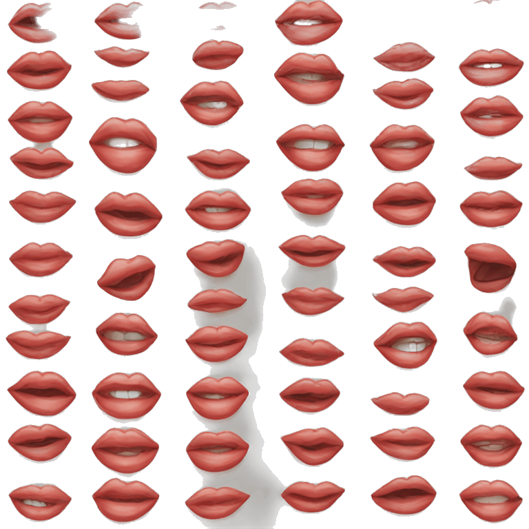 Medical school lips emoji