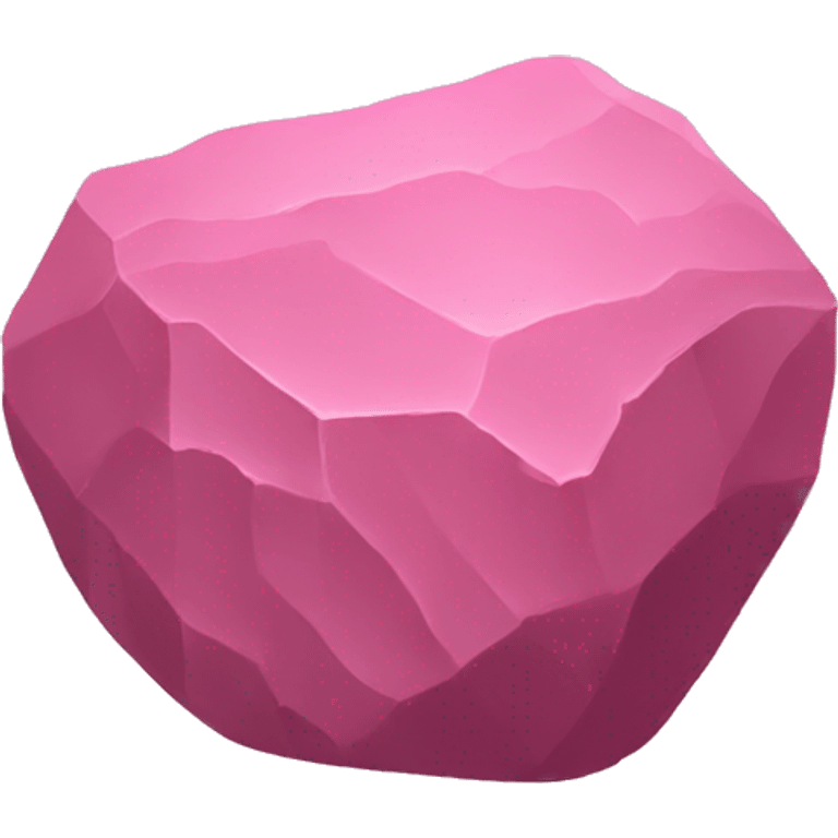 pink rock emoji