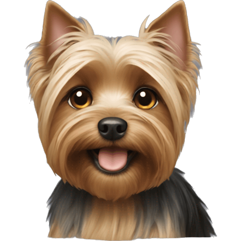 one dwarf yorshire terrier emoji