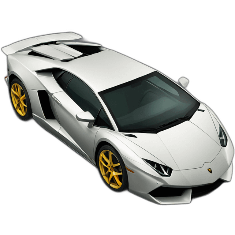 Lamborghini car emoji