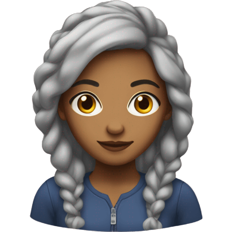 a mixed girl  emoji