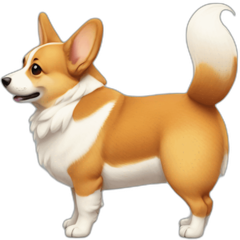 corgi butt emoji