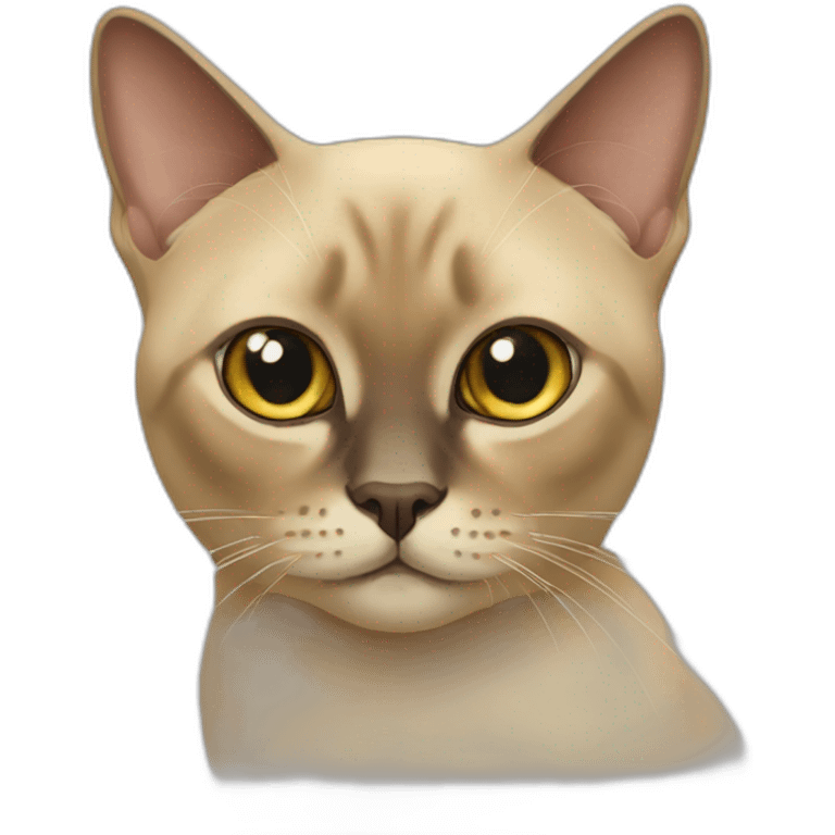 burmese cat emoji