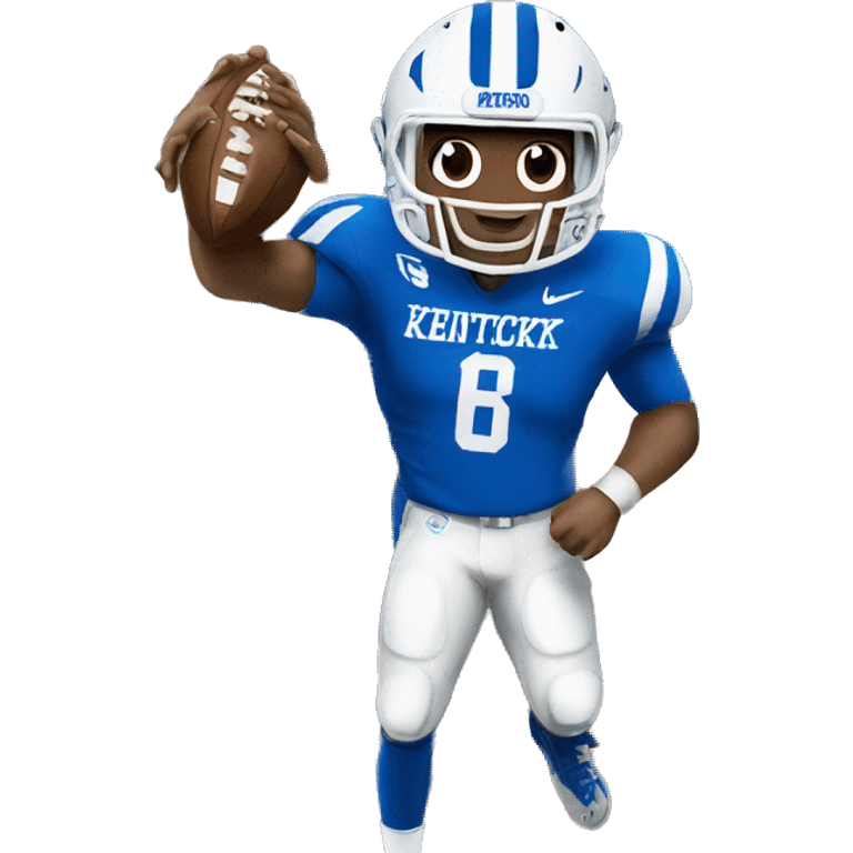 university of Kentucky football player emoji