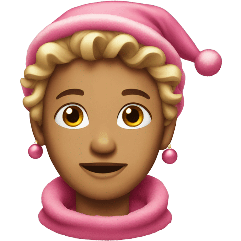 Pink Christmas  emoji