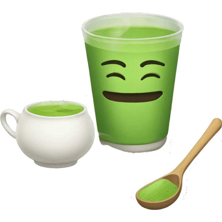 Matcha tea emoji