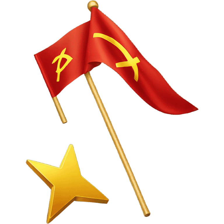 Create the Soviet Union flag emoji