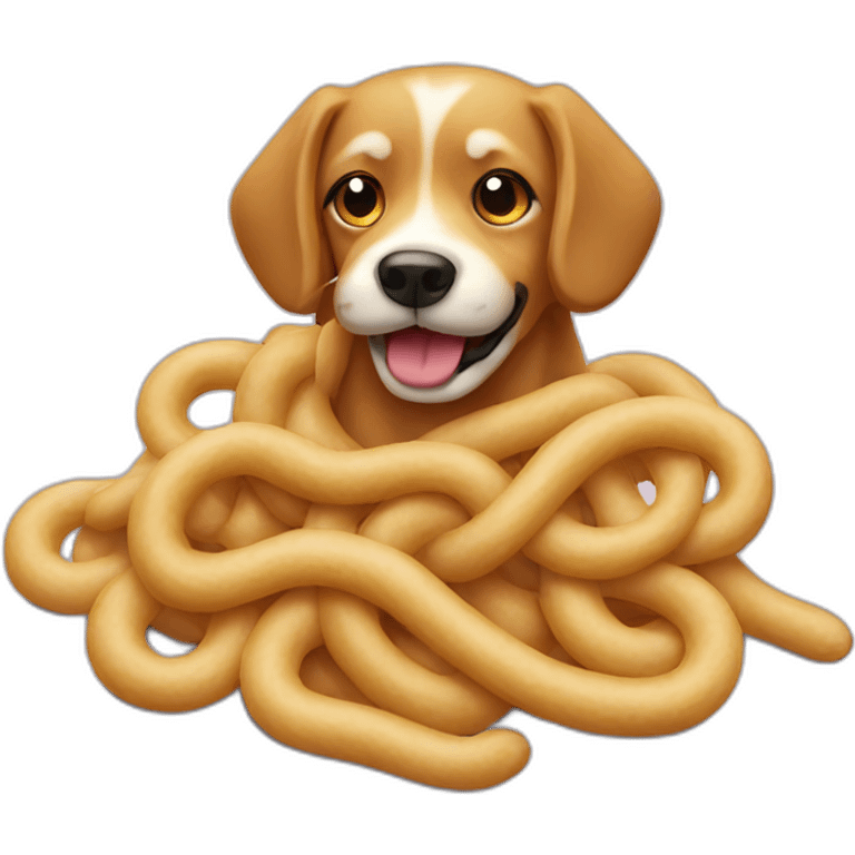 noodle dog emoji