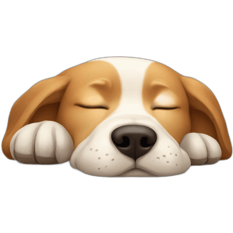 sleeping dog emoji