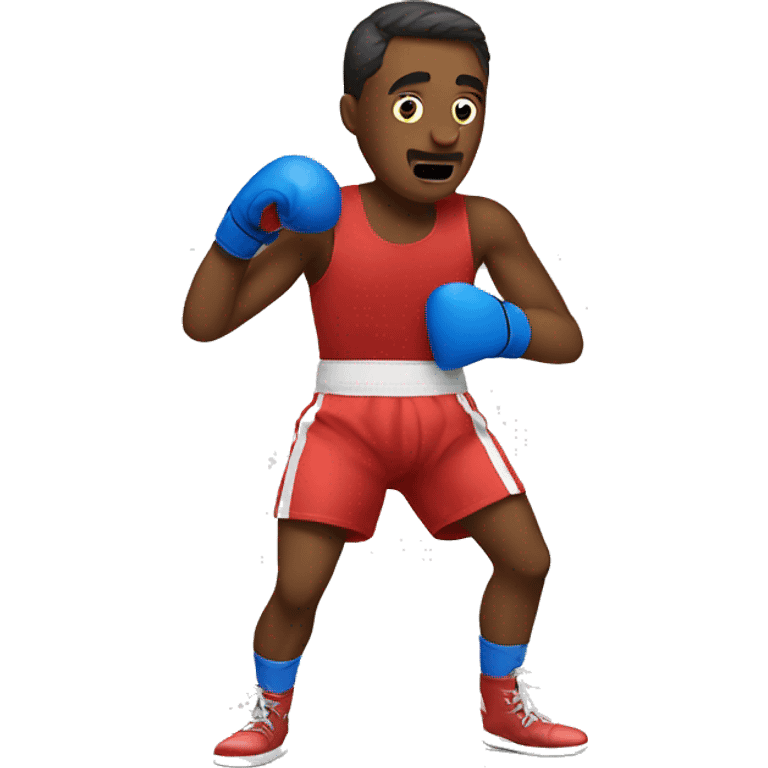 Man boxing emoji