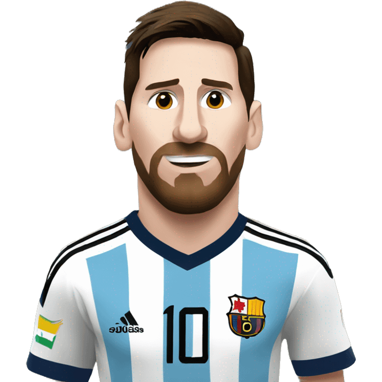 lionel messi world cup emoji