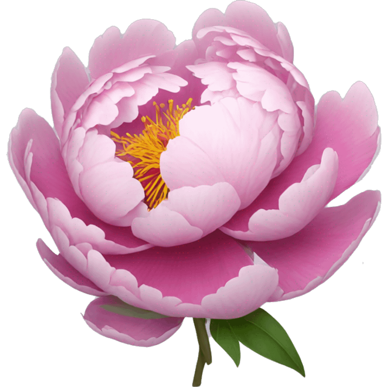 Peony emoji