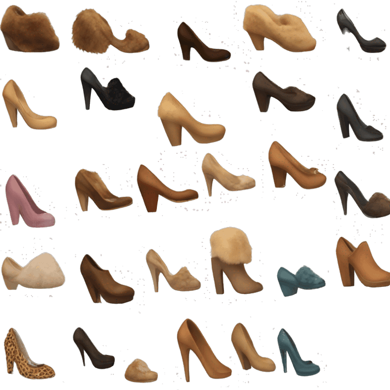 Fur heels ios style emoji