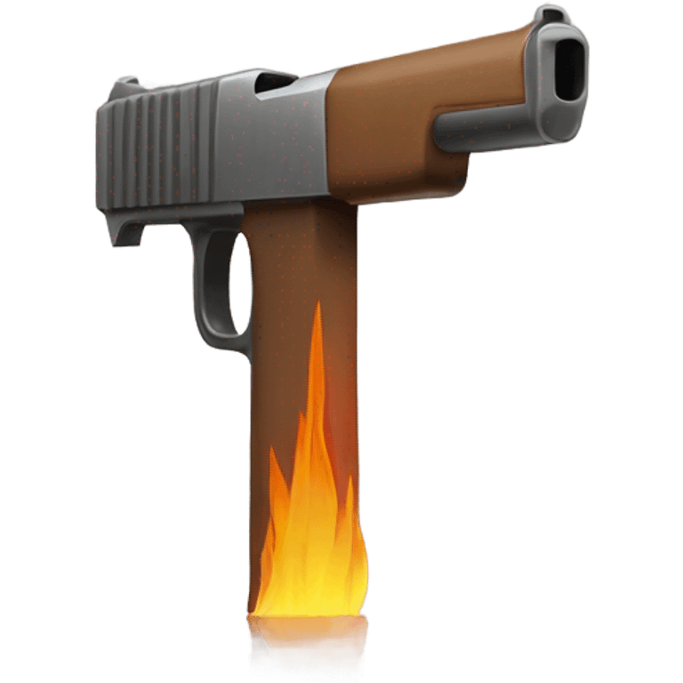 match gun emoji