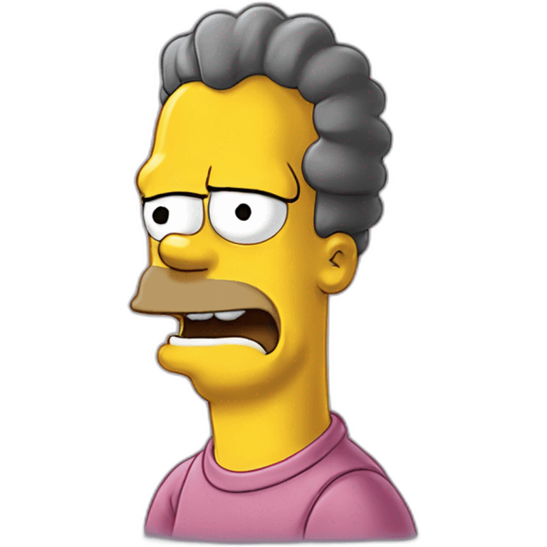 Bart from "the simpson" show emoji