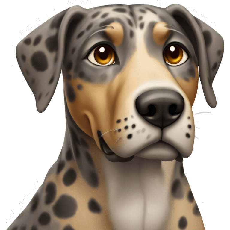 Catahoula leopard hound emoji