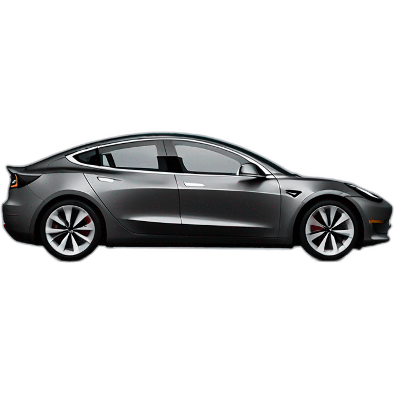 Tesla model 3 emoji