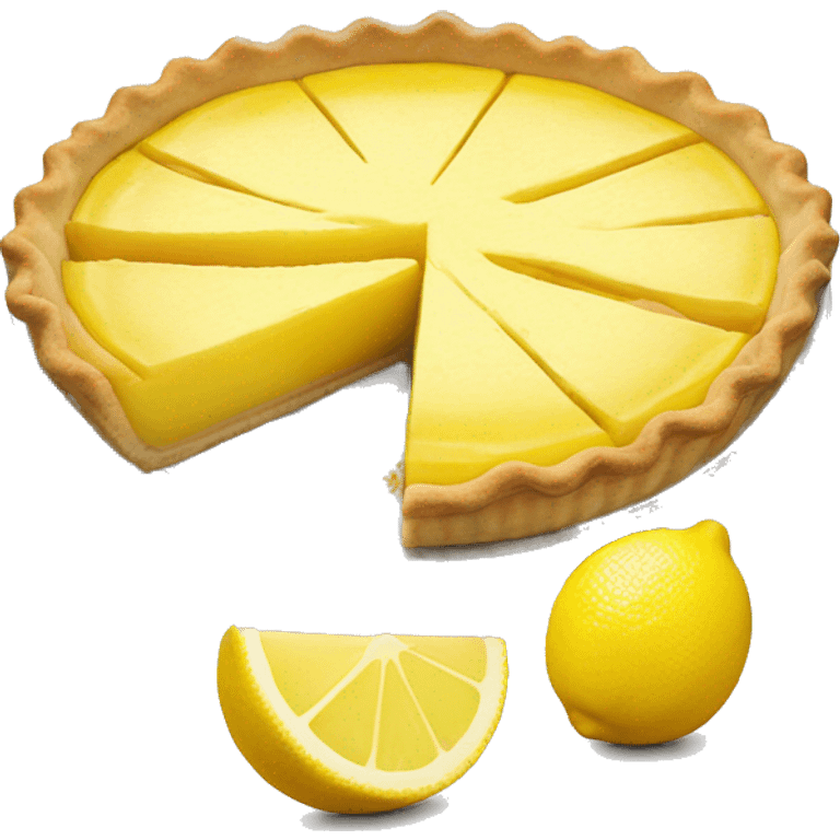 Lemon pie emoji