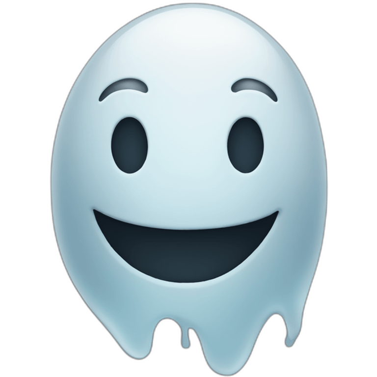 ghost smile emoji