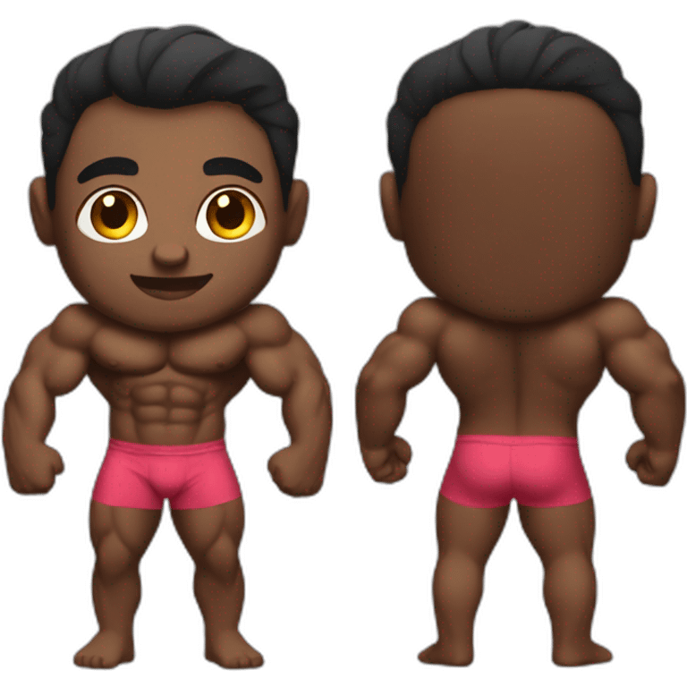 dark-skinned-indian-bodybuilder emoji