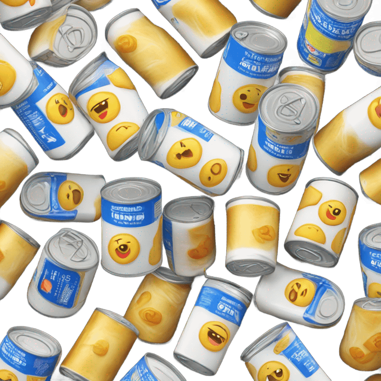 Russian can of condensed milk  emoji