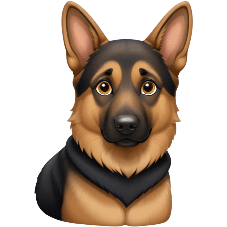 German shepherd  emoji