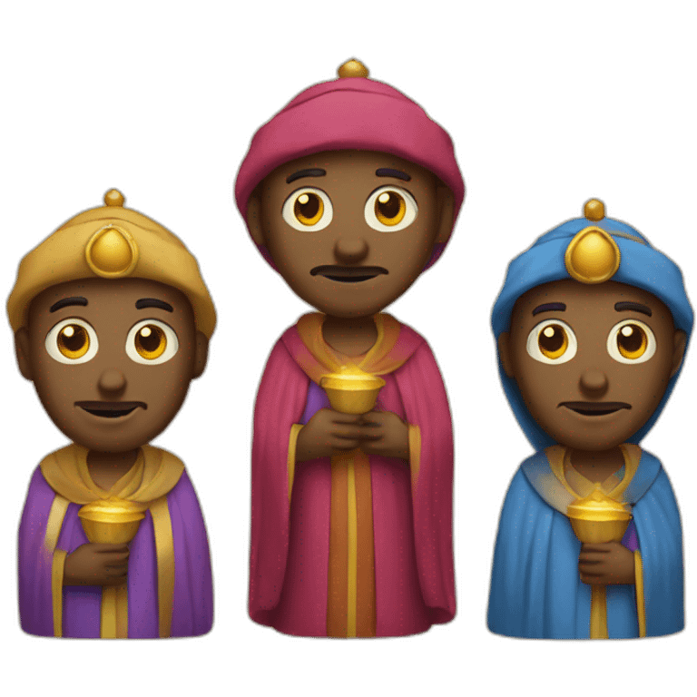 three wise men emoji