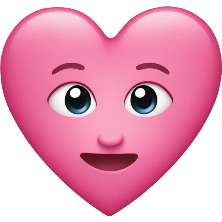 a pink heart emoji