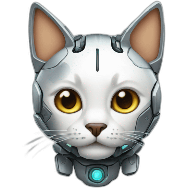 robo cat emoji