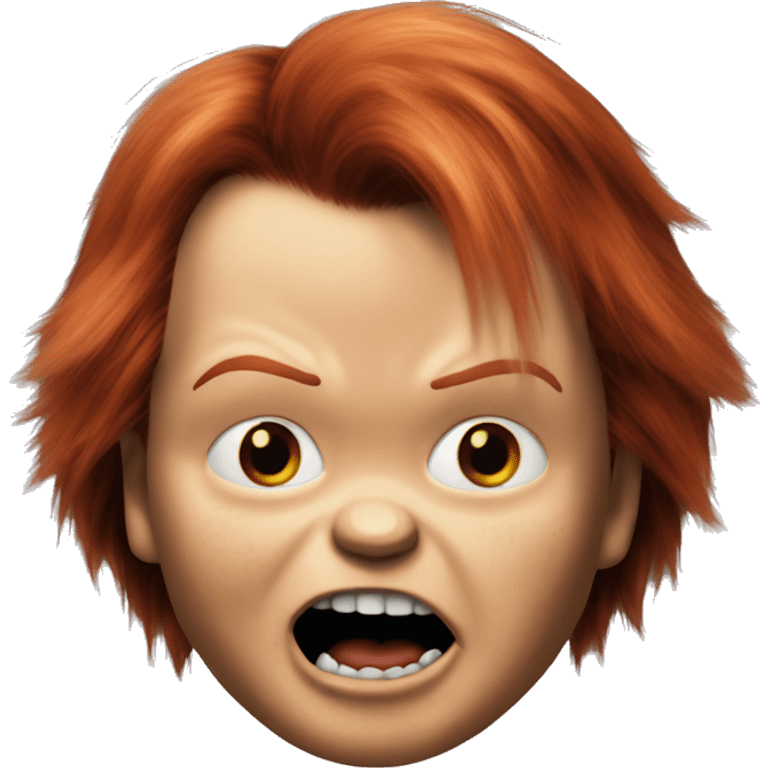 chucky spitting emoji