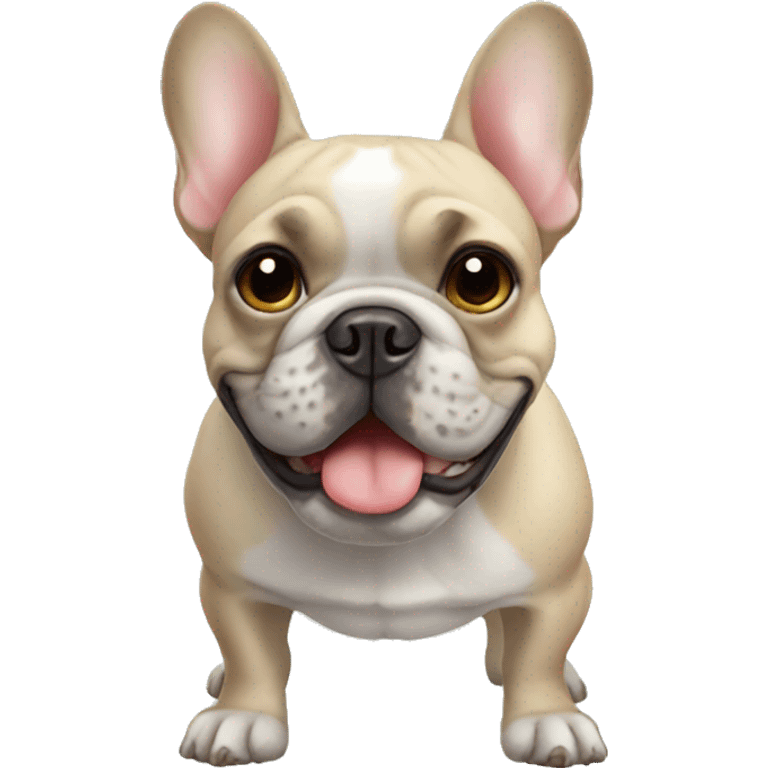 French bulldog  emoji