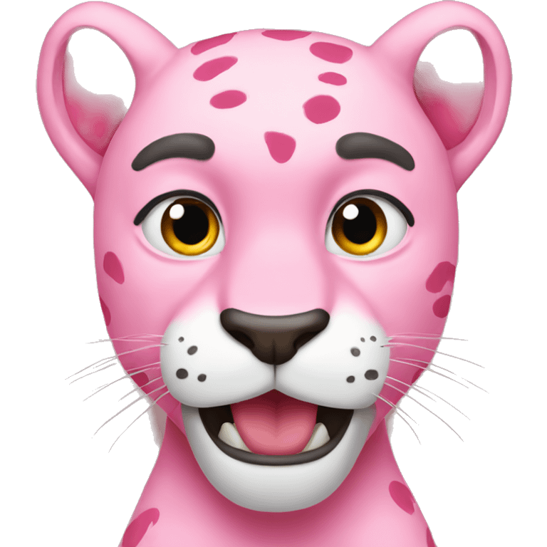 Pink panther emoji