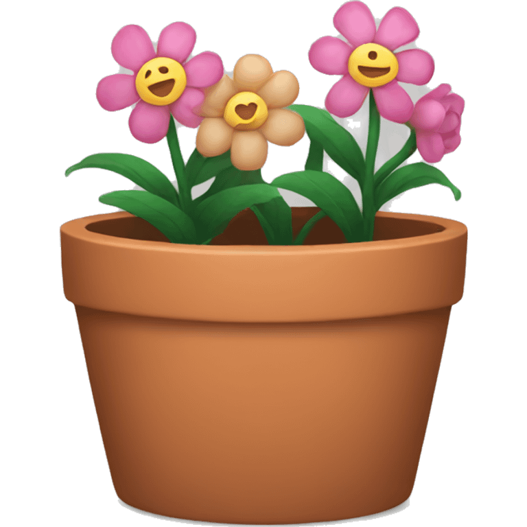 flower pot emoji