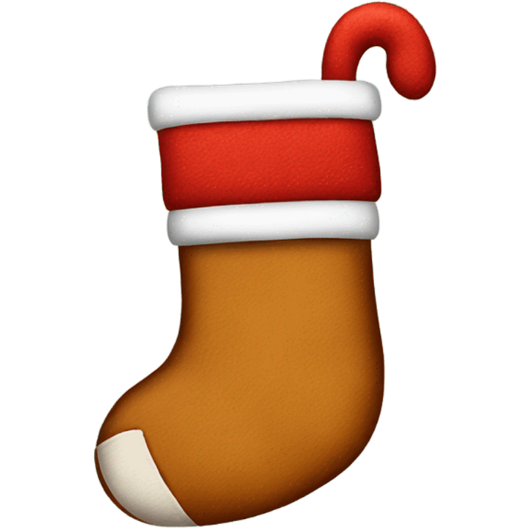 Christmas stocking emoji