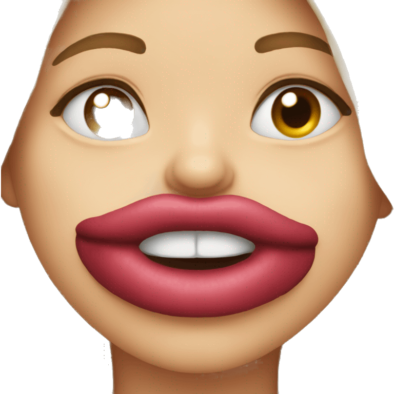 big lips  emoji