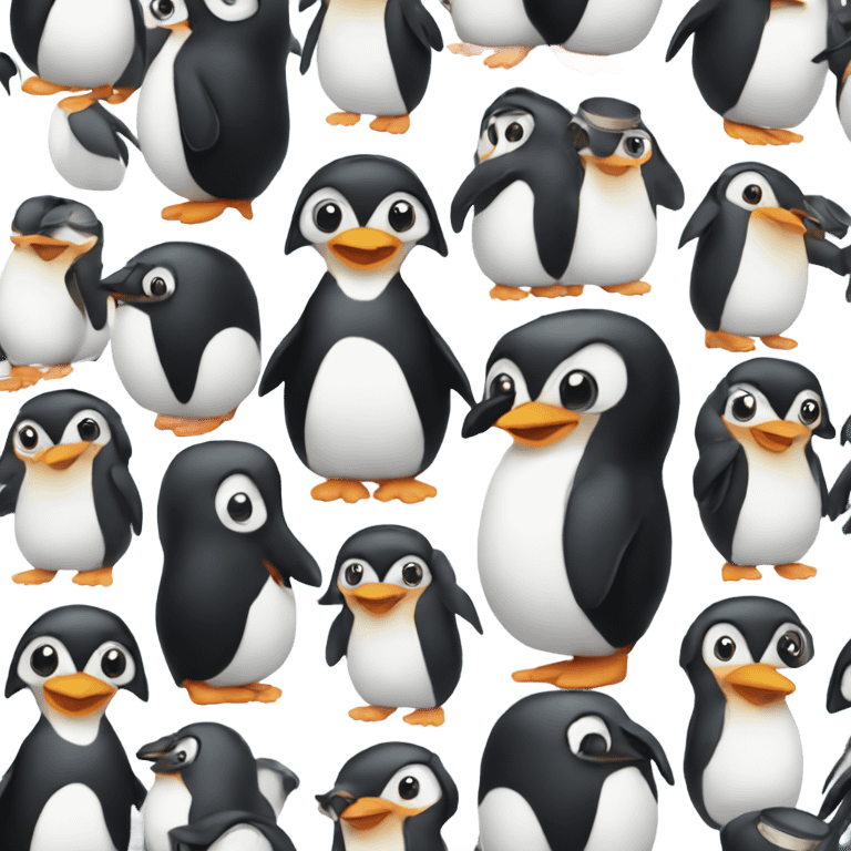 Jewish penguin emoji